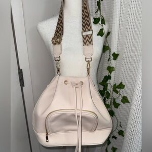 Brand new beige bucket bag